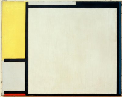 Composition with Yellow, Black, Blue, Red, and Gray by Piet Mondrian