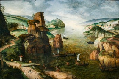 Christ and Apostles at the Sea of Galilee by Pieter Brueghel the Elder