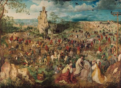 The Procession to Calvary by Pieter Brueghel the Elder
