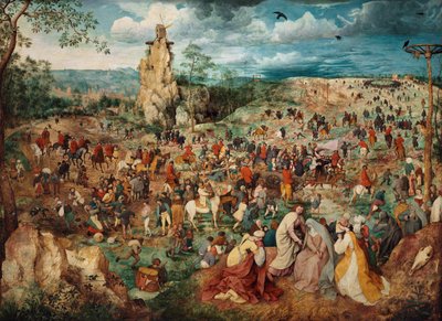 The Procession to Calvary by Pieter Brueghel the Elder
