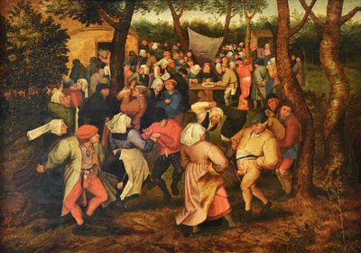 Peasant Wedding Dance by Pieter Brueghel the Younger