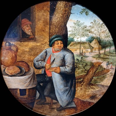 The Bread Eater by Pieter Brueghel the Younger