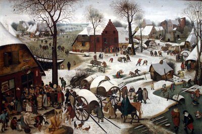 The Census at Bethlehem by Pieter Brueghel the Younger