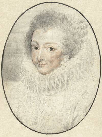 Portrait of Elizabeth, Consort of Philip IV of Spain by Pieter Claesz. Soutman