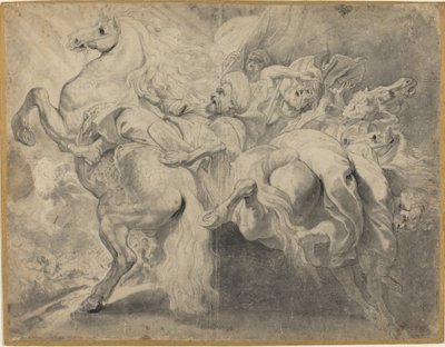 The Defeat of Sennacherib by Pieter Claesz Soutman and Sir Peter Paul Rubens