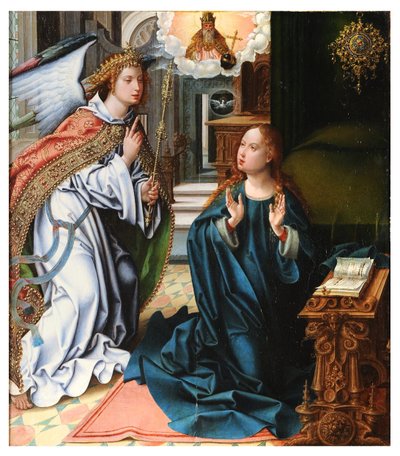 Annunciation by Pieter Coecke van Aelst