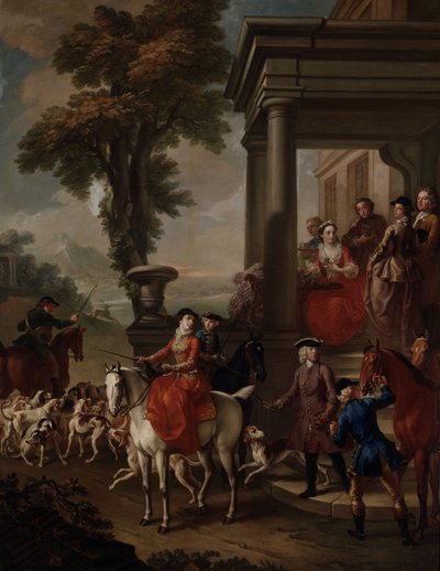 The Meet, c.1743 by Pieter Jan van Reysschoot