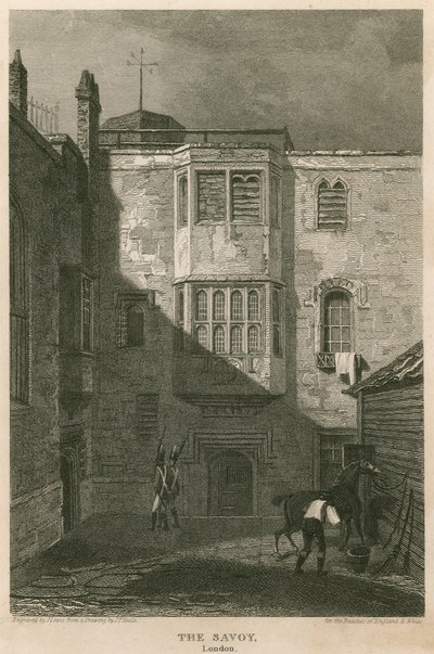 The Savoy Prison, London by Pieter Jansz. Quast