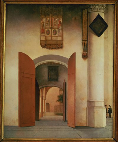The Church of St. Lawrence, Alkmaar by Pieter Jansz Saenredam