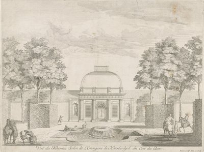 Orangery of Honselersdijk, Seen from the Park by Pieter Loofs