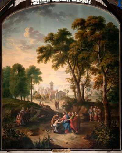 Healing of the Man Born Blind by Pieter Norbert van Reysschoot