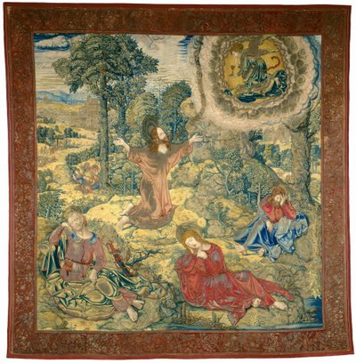 The Garden of Gethsemane by Pieter Pannemaker I after Bernard van Orley