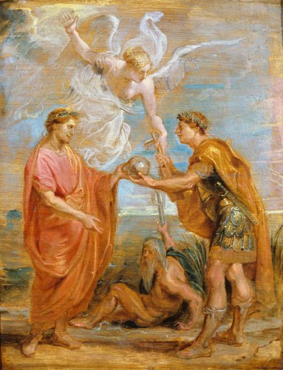 Constantius appoints Constantine as his successor, 1622 by Peter Paul Rubens
