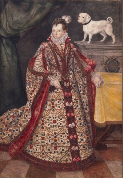 Portrait of a Moravian Woman by Pieter Pietersz the Younger