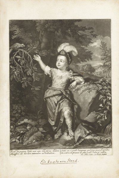 Portrait of Charles Fitzroy, Duke of Grafton by Pieter Schenk (I)