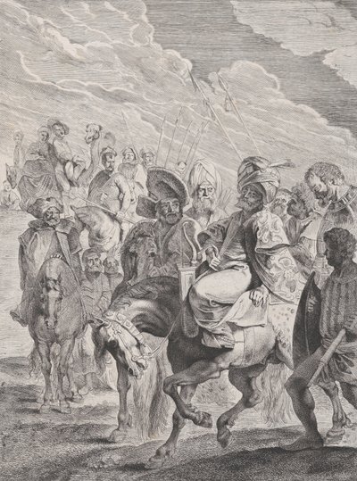 A Turkish Prince on Horseback, ca. 1620-25 by Pieter Soutman