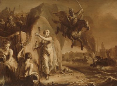 Perseus and Andromeda by Pieter Symonsz. Potter