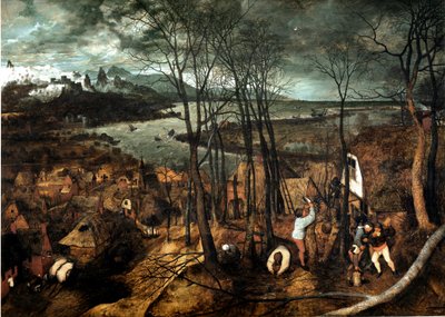 Cloudy Day by Pieter Bruegel the Elder