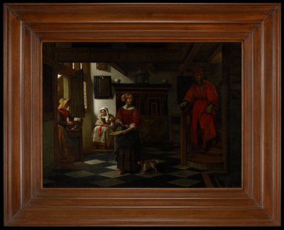 The Asparagus Vendor by Pieter de Hooch