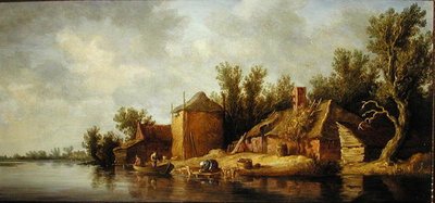 River Landscape by Pieter de Neyn