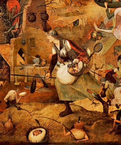 Dulle Griet (detail) by Pieter the Elder Bruegel