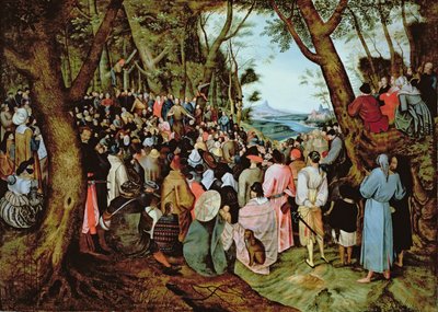 St. John the Baptist Preaching in the Wilderness by Pieter Brueghel the Younger