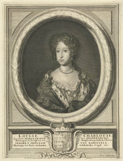 Ludvika Karalina Radzivił by Pieter van Gunst