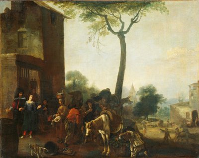 Harvesting the Vines by Pieter van Laer