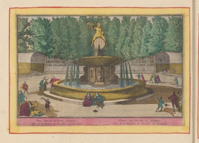 Fountain of Bacchus in the Gardens of the Royal Palace of Aranjuez by Pieter van den Berge