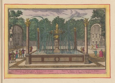 Fountain of the Thorn Puller in the Gardens of the Royal Palace of Aranjuez by Pieter van den Berge