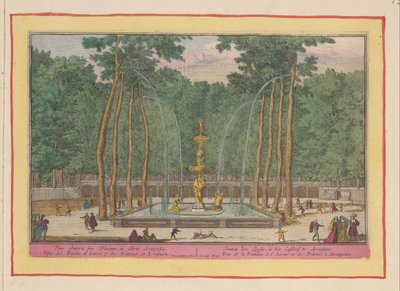 Fountain of Love in Aranjuez by Pieter van den Berge