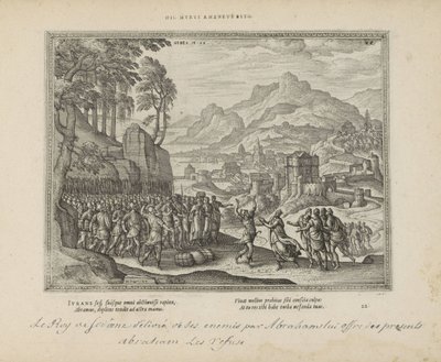Abraham and the King of Sodom by Pieter van der Borcht (I)