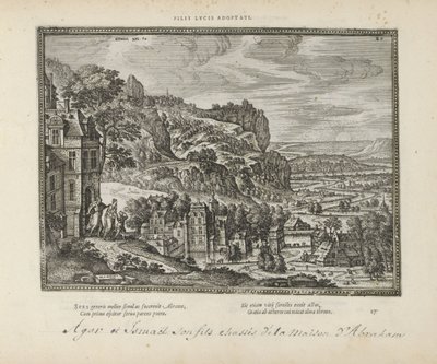 Landscape with the Expulsion of Hagar and Ishmael by Abraham by Pieter van der Borcht (I)