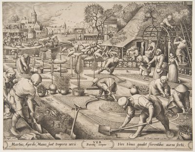Spring (Ver) from The Seasons by Pieter van der Heyden