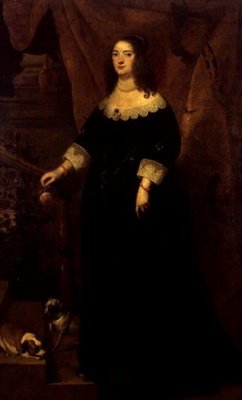 Portrait of the Princess of Orange by Pieter van der Plas or Plaas
