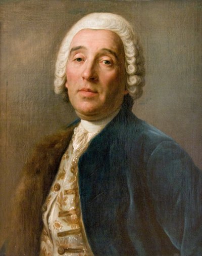 Portrait of the architect Bartolomeo Francesco Rastrelli by Pietro Antonio Rotari