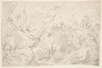 Study for the Elevation of the Cross by Pietro Dandini