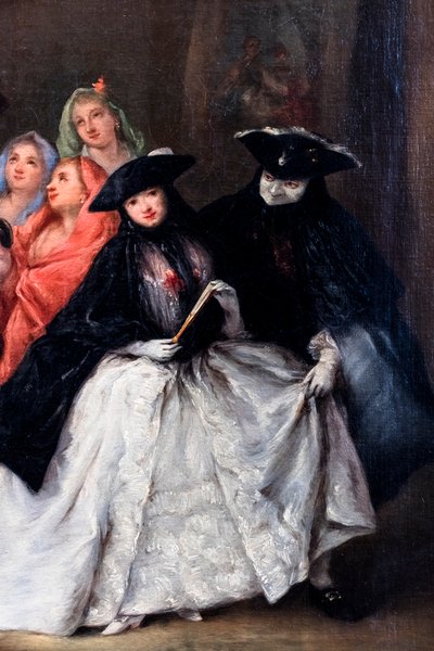 The Charlatan (detail), circa 1757 by Pietro Longhi