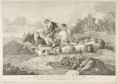 One of the Sons of Noah who Goes to Populate a Part of the Earth by Pietro Monaco