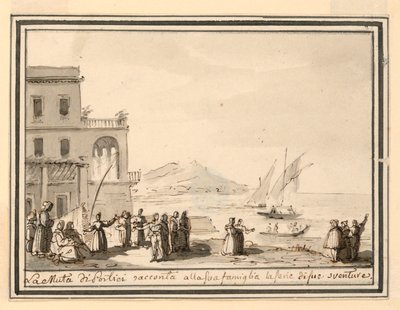 Stage Design, Seaport by Pietro Narducci