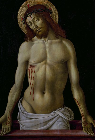 Christ in Pieta by Pietro Perugino