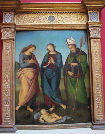 Adoration of the Child by Pietro Perugino