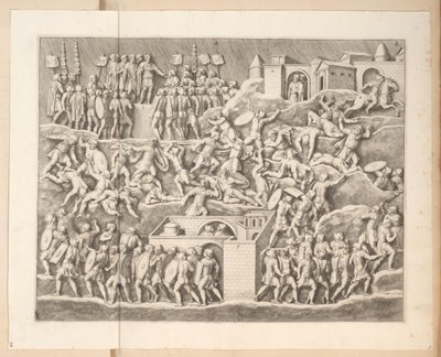 Reliefs on the Arch of Septimius Severus in Rome by Pietro Sante Bartoli