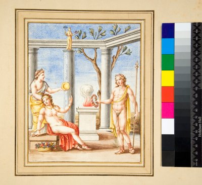 A Scene of Sacrifice by Pietro Santi Bartoli