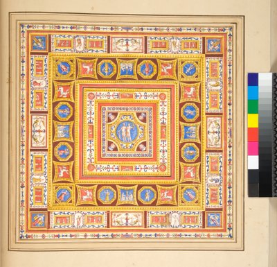 Design for a ceiling fresco by Pietro Santi Bartoli