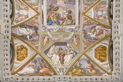 Vault with Frescoes by Pietro Sorri