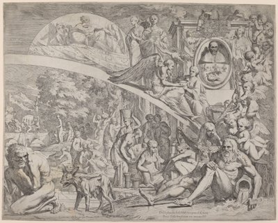 An Allegory in Honor of Innocent X by Pietro Testa