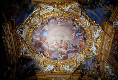 Cosimo I de Medici Led in Front of Apollo by Glory and Virtue by Pietro da Cortona
