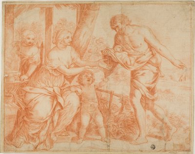 Infant Oedipus Brought Home by Shepherd by Pietro da Cortona