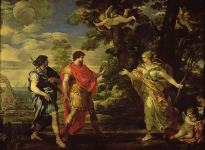 Venus Appearing to Aeneas as a Huntress, c.1635 by Pietro da Cortona